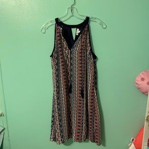 Patterned Sheath Dress